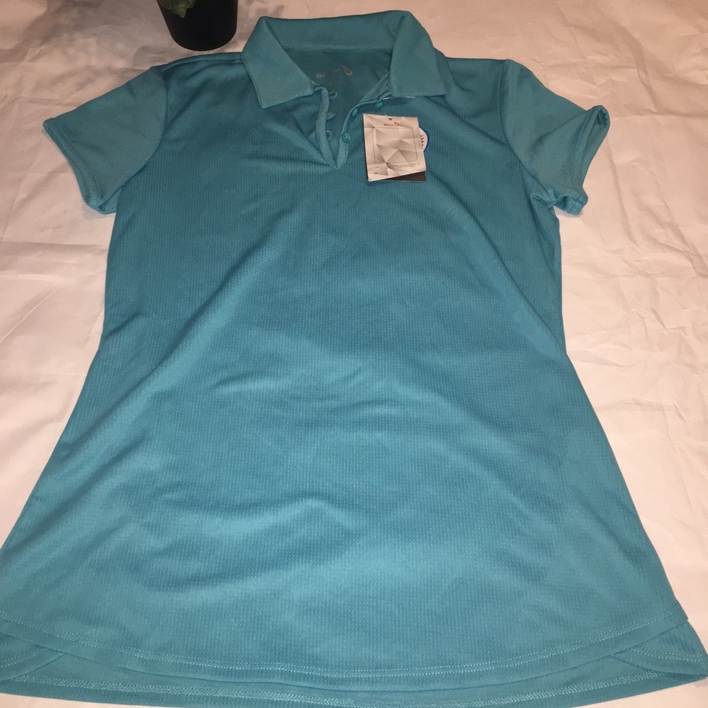 BALEAF blue athletic button shirt